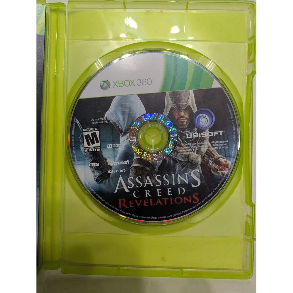 Microsoft Xbox 360 Assassins Creed GTA V LEGO Indiana Jones Kung Fu Panda TESTED